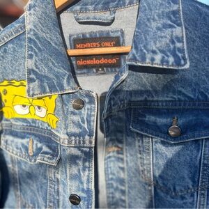 Members Only Blue Denim Jacket